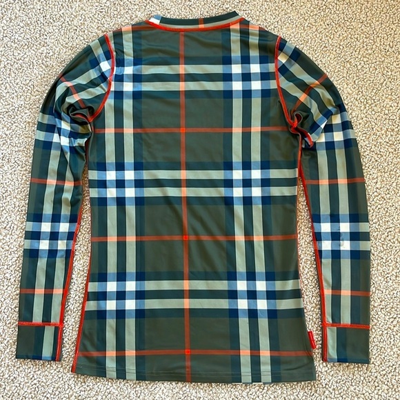 KARI TRAA Green Plaid Baselayer Size Small - Picture 4 of 11